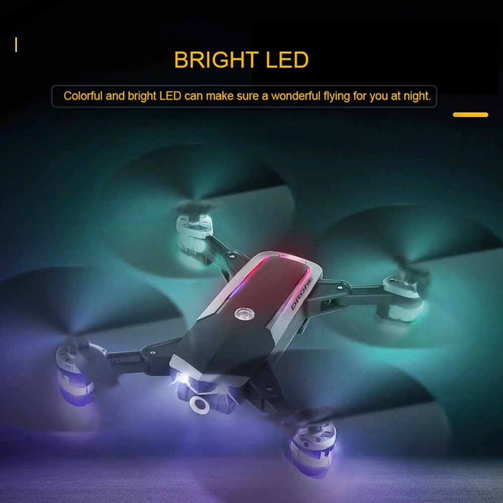 2018 New JD-20S WIFI FPV 720P Camera Drone RC aircraft avion rc Foldable Drone Selfie RC Quadcopter Plane VS VISUO XS809HW JY018 E58 JJRC H37 (9)