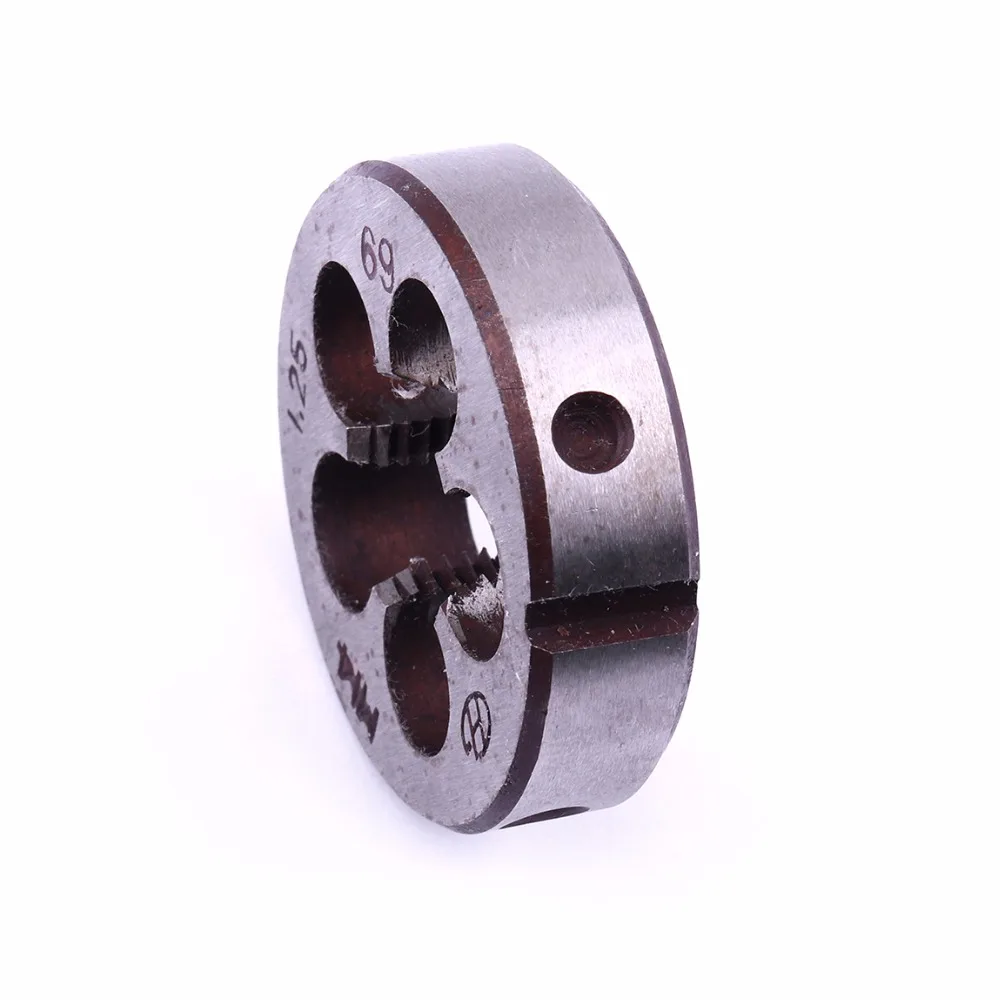 Alloy Tool Steel Mini Metric Thread Die - 14mm Diameter Round Threading Tool