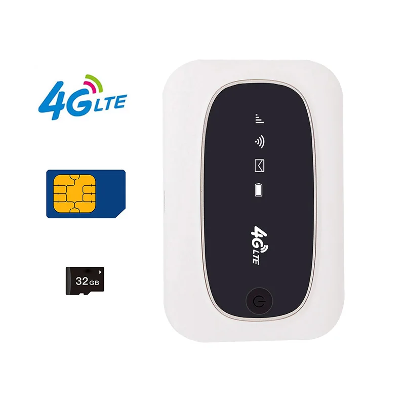TIANJIE Универсальный 4G Wifi роутер беспроводной мини мобильный Wifi портативный карманный хот-спот автомобильный 3g 4G разблокированный модем со слотом для sim-карты