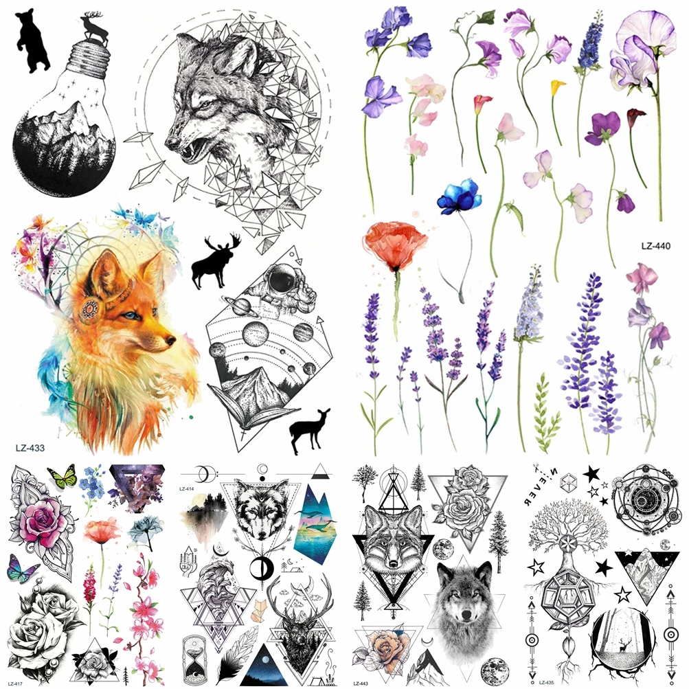 Водостойкая временная татуировка Змея 21 х15 см|tattoo sticker body|tattoo stickerstickers stationery |