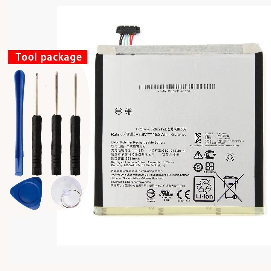 Orginal C11P1505 Tablet PC Battery For Asus ZenPad 8.0 Z380CX P022 P024