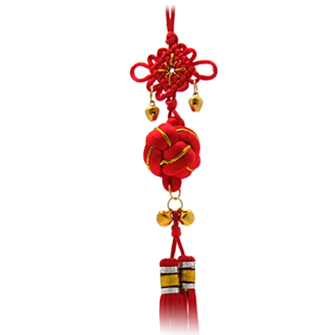 Восточный шар китайский узел украшение с кисточкой с колокольчиками