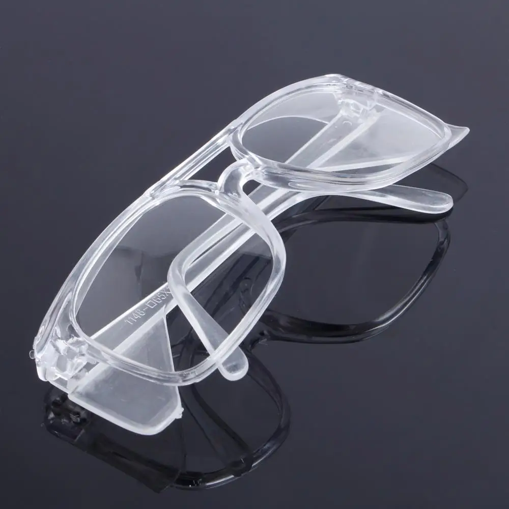 واضح سلامة العمل مختبر نظارات نظارات نظارات واقية مكافحة الضباب نظارات شاشة فتح جهاز كمبيوتر شفاف