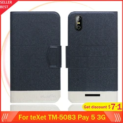 На Алиэкспресс купить чехол для смартфона 5 colors hot!! texet tm-5083 pay 5 3g case 5дюйм. flip ultra-thin leather exclusive phone cover fashion folio book card slots