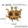 Pastafarianism enamel pin Flying Spaghetti Monsterism badge brooch FSM icons Denim Jeans shirt bag Funny Pin Gift for friends ► Photo 2/6