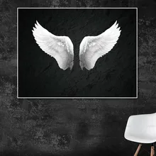 Picture Canvas painting wall art wings poster home Decorative art wall for room painting wall pictures for living room Unframed