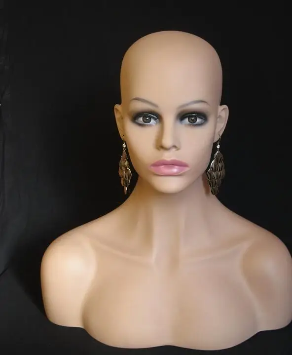 Высокое качество женский манекен головной убор парик тренировочная голова модель головы женская голова модель