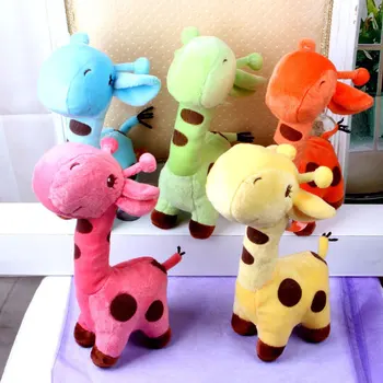 Cartoon Plush Giraffe