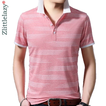 

2019 brand casual summer striped short sleeve polo shirt men poloshirt jersey luxury mens polos tee shirts dress fashions 42213