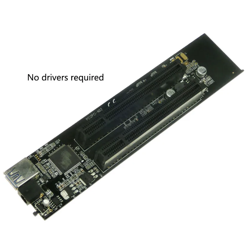 Mini PCIe-Dual PCI 32 бит адаптер PCI express Мини карта для PCI контроллер звуковая карта сеть и видеокарта ноутбук