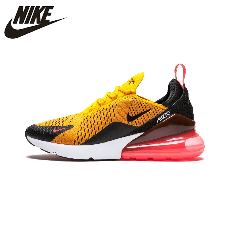 

Nike Air Max 270 180 Running Shoes Sport Outdoor Sneakers Yellow Black Red Comfortable Breathable Cushioning for Men AH8050-006