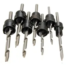 7pcs 5-12# with Hex Key Drill Bits power tools Woodworking Tools Carpentry Tapered Countersink Drill Bit Set 7pcs 5-12# with Hex Key Drill Bits power tools Woodworking Tools Carpentry Tapered Countersink Drill Bit Set