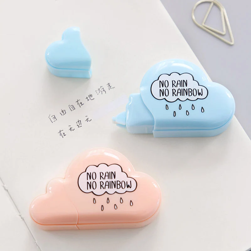 

Cute Cloud Shape Correction Tape Kawaii 5M Candy Colors School Accessories For Kids Gift Student Office Stationery Supplies