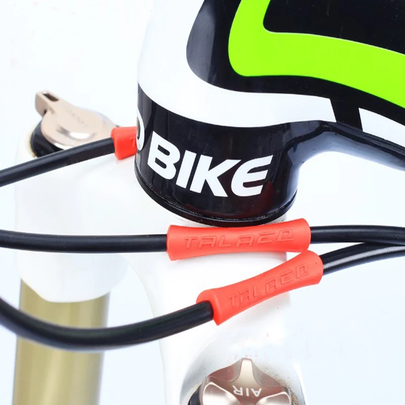 

Opening type anti-friction protective sleeve to protect the frame paint bike brake line pipe protective sleeve