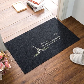 

50*80cm Anti-slip Rectangular Mat Entrance Doormats Washable Kitchen Floor Bathroom Porch Mats