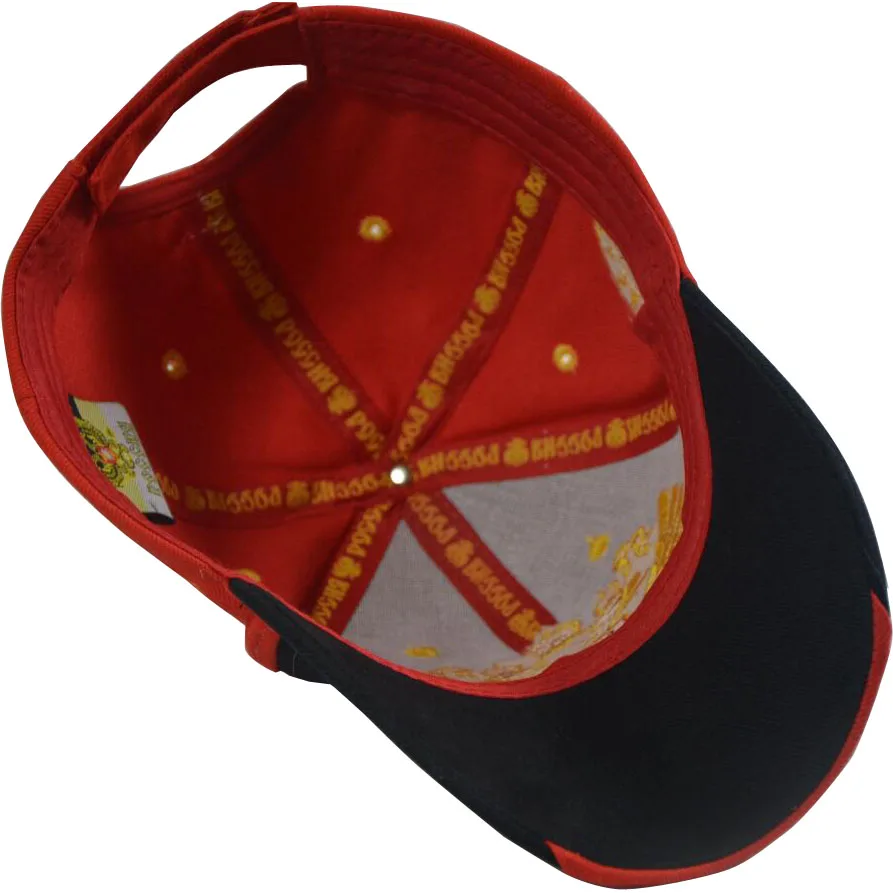 BDLJ Новинка унисекс 100% хлопок уличная бейсболка герб России вышивка Snapback модные