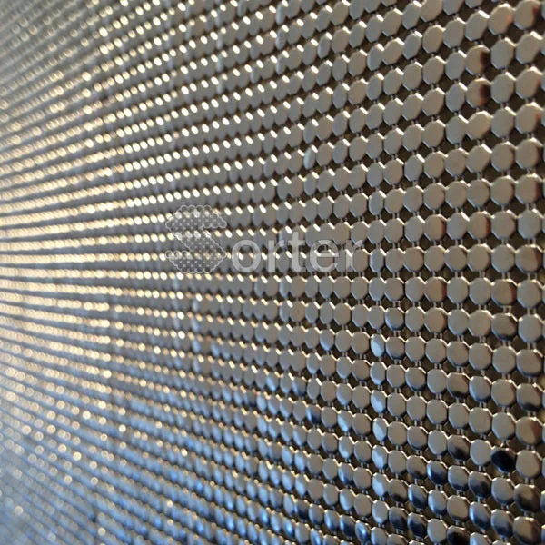 Modern Fabric! 120cm x 45cm Metal Mesh Fabric Metallic