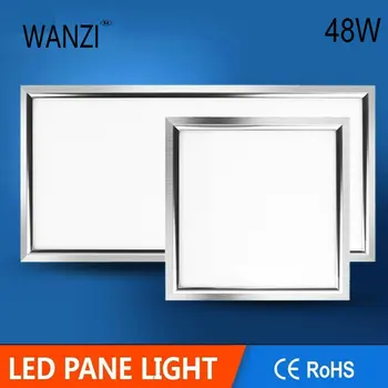 

Free shipping 48W LED panel light AC85V-265V 600*600mm panel light led panels downlighting