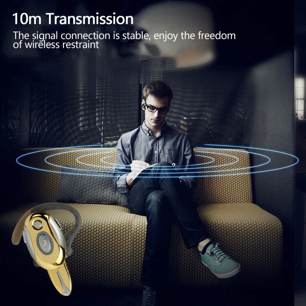 Bluetooth Headset for Apple iPhone Xs Xs Max Xr X 8 7 6 5 5 Wireless Bluetooth headphone handsfree for Samsung ASUS Google HTC