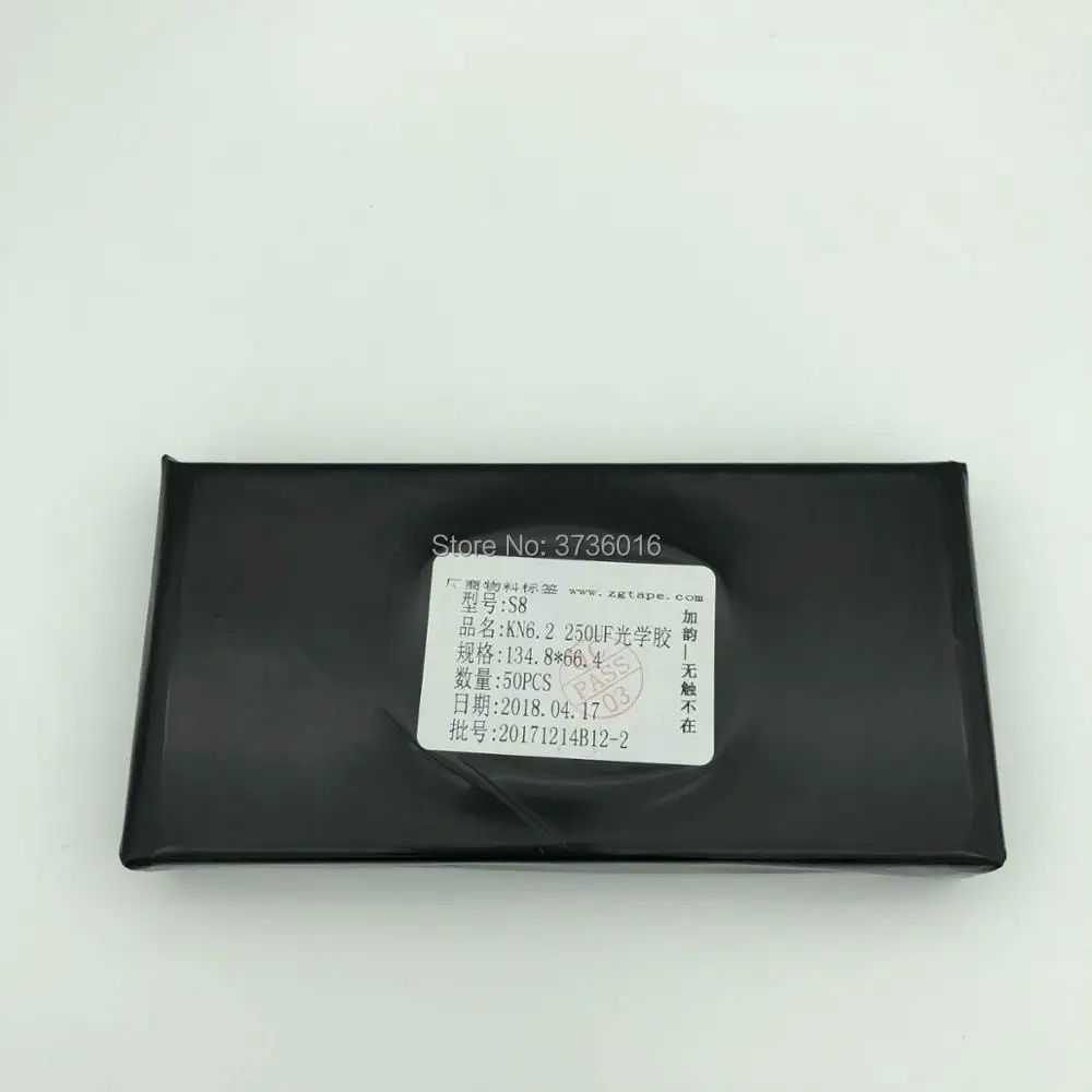 250um kawin kn 6.2 الهجين OCA فيلم ل samsung S8/S8 زائد LCD شاشة OHF UF OCA فيلم الترقق للهاتف المحمول إصلاح