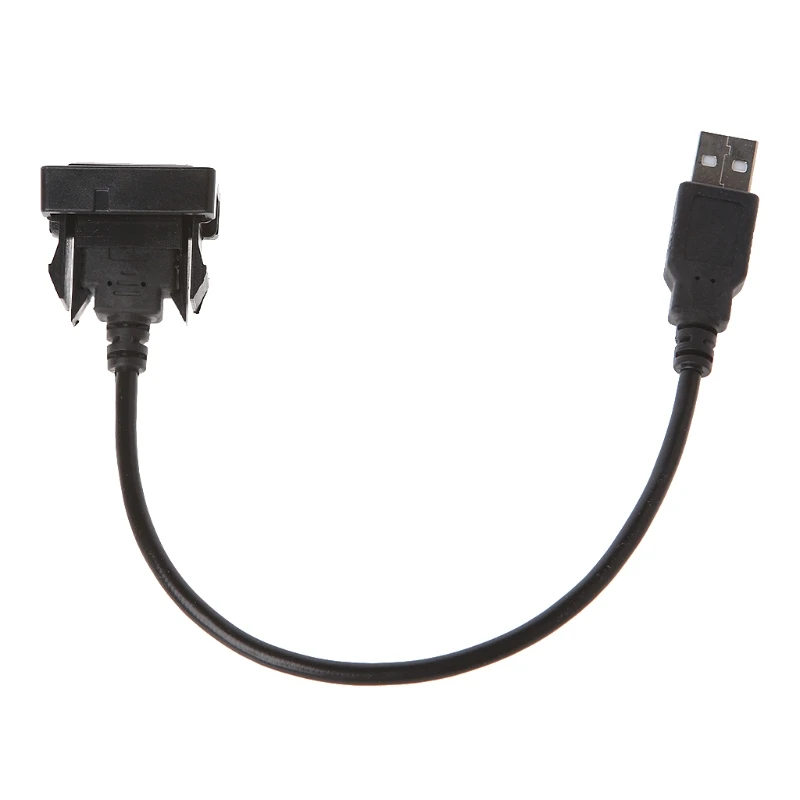 OOTDTY автомобильный 12 24 В AUX USB порт адаптер шнур провод зарядка для Toyota VIGO/Vios/Corolla