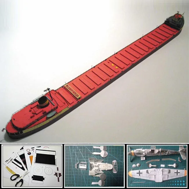 New 2016 Paper Model container ship US Great Lakes ore bulk carrier