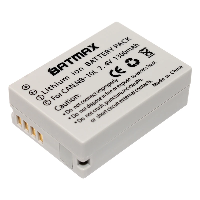 Batmax 1 Ps NB 10L NB10L NB 10L Camera Battery for CANON PowerShot SX40