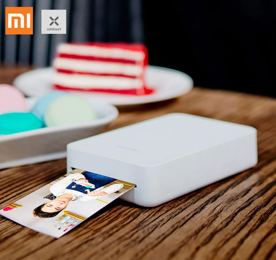 

xiaomi xprint photo printer pocket mini portable bluetooth color paper mobile MI Wireless Thermal printers for redmi note 5