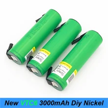 VTC6 3.7V 3000mAh rechargeable Li-ion battery 18650 for US18650VTC6 30A Electronic cigarette toy tools flashligh/screwdriver 12v