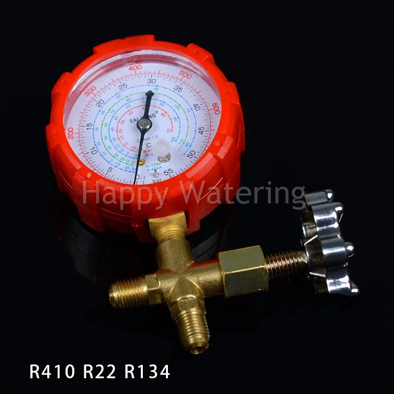 Automotive Car Air Conditioning Refrigeration Tools Refrigerant Pressure Gauge High Pressure