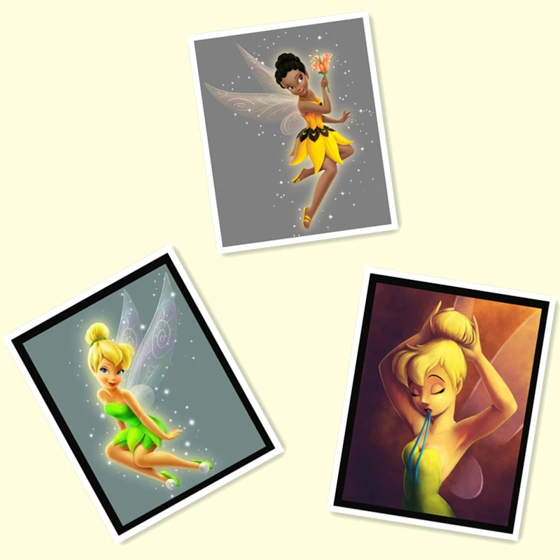 

5D diy full diamond painting fairy cross stitch wall sticker full square drill diamond ribbon embroidery crafts Cartoon princes