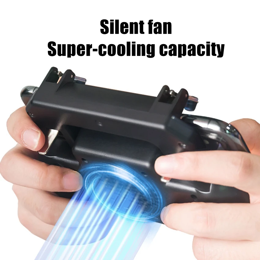 Gamepad Pubg Controller Pubg Mobile Trigger L1R1 Shooter Joystick Game Phone Holder Cooler Fan with