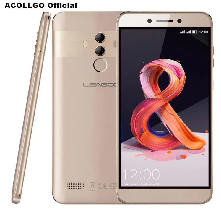 LEAGOO T8s 3080 мАч Quick Charge 4G LTE 5 &quotFHD 16:9 Face ID мобильного телефона mt6750t восемь ядер B + 32 ГБ