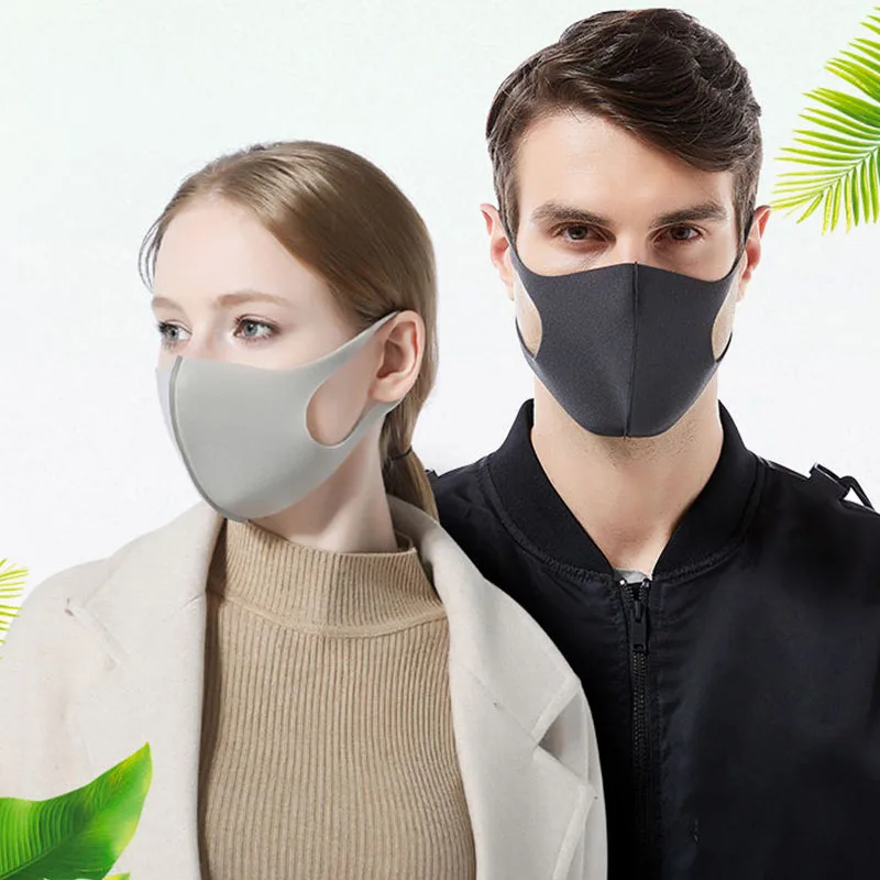 

Three-dimensional Mask KN95 Stretchable Polyester Sponge Mask Washable Reuse Particulate Respirator Anti fog 3pcs/Pack lvde-16