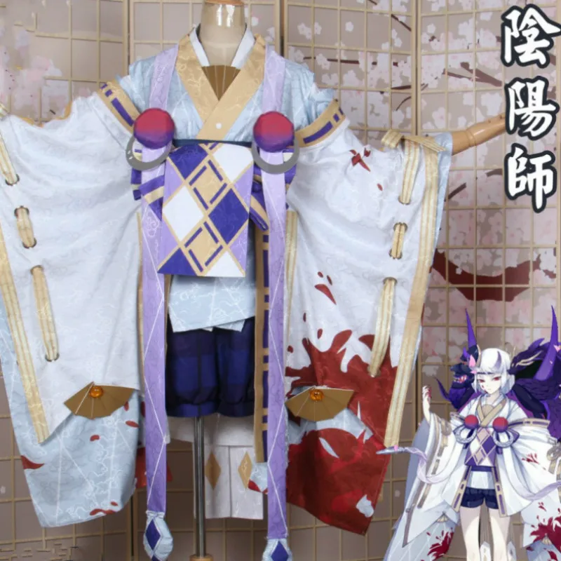 Косплей Cos Onmyoji Prajna косплей как инь и ян кимоно новая кожа искусственная Кошмар