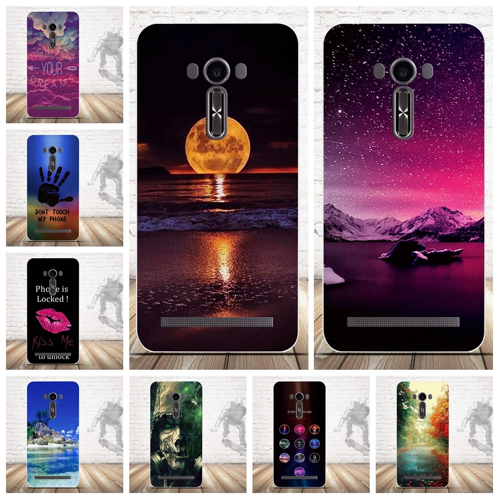 

Soft Silicon Case For Asus Zenfone 2 Laser ZE550KL Case TPU Back Cover For Asus Zenfone 2Laser ZE551KL Cover Phone Shells Fundas