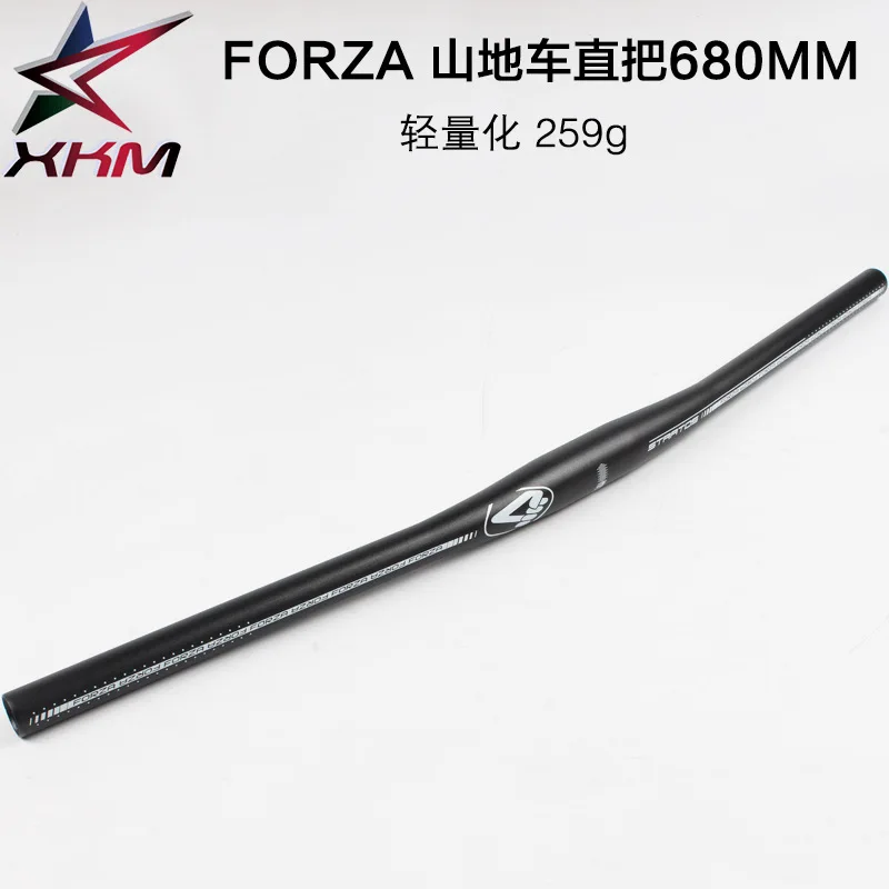 buy FORZA 31.8mm*680mm Bike Riser Handlebar Aluminum Alloy MTB Road Mountain Bicycle Matt Black Swallow shaped Bar Cycling