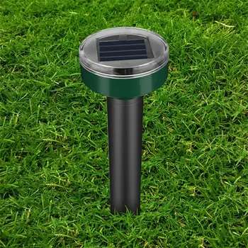 

Solar Powered Ultrasonic Snake Repeller Household Garden Yard Snake Mouse Cat Pest Rodent Repellent Animal Rejector Pest Control