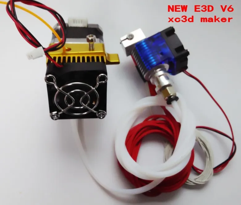 Xc3dmaker 3D принтер запчасти mk8 E3D V6 12 V 0.4 mm / 1.75 мм филамент печать head экструдер