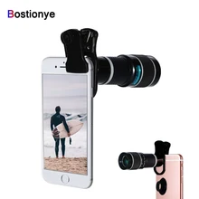 

Bostionye 20X Clip type Telescope Lens Telephoto External phone Lens Be applicable iPhone Samsung Galaxy and most Android phones