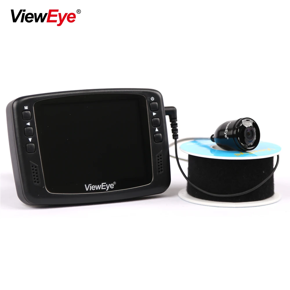 

720P 1MP 8 IR LED HD 1000TVL 3.5'' Color LCD Monitor Underwater Ice Video Fishing Camera System 15m/30m Cable Visual Fish Finder