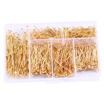 

DIY accessories T pin needles beaded materials multi specification mixed head flat head for jewelry making