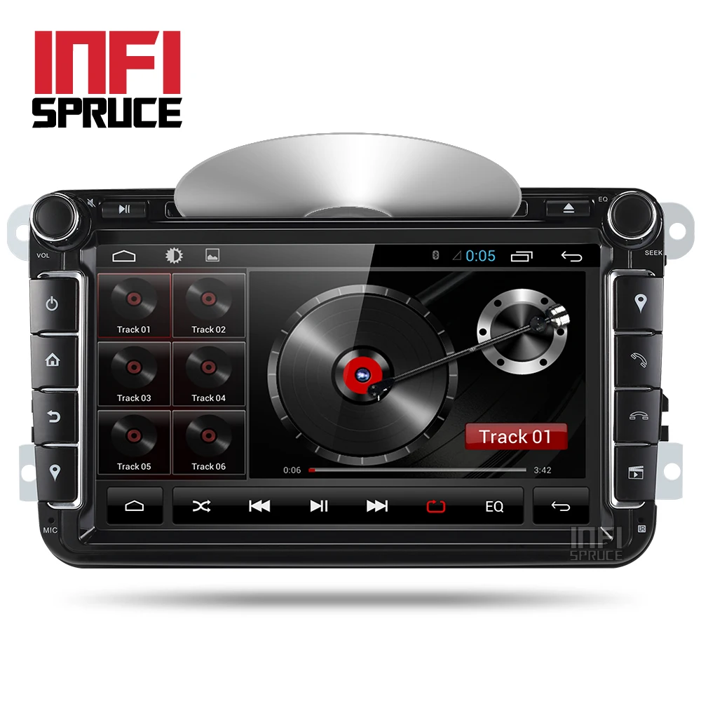 Android 7 1 font b Car b font DVD for VW Volkswagen SKODA GOLF 5 Golf