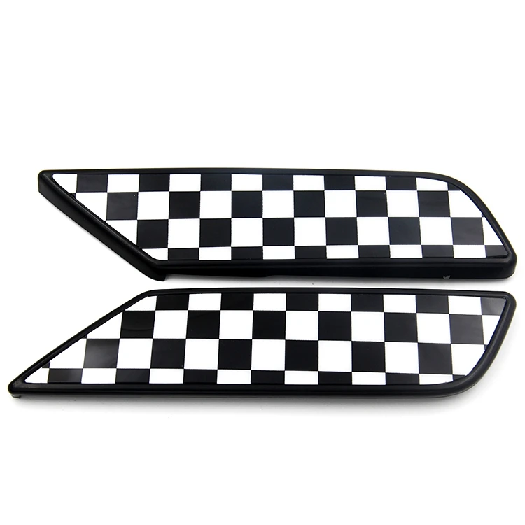Mini Cooper F54 Side Lamp Cover Chequred Black