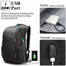 2018 DTBG Backpack Mouchilas Laptop Backpacks Smart Business Travel School Rucksack Anti-theft Computer USB Charge Port Kanpscak