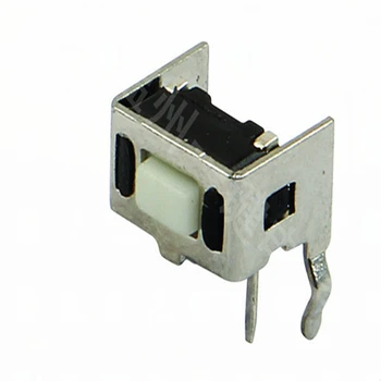 

50pcs Tact switch 3*6*4.3 with stand button pin TS-B018 horizontal two-leg side press connector vertical