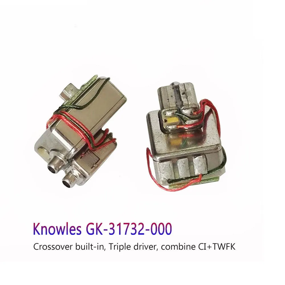 Knowles GK 31732 BA драйвер IEM сбалансированная арматура тройной приемник Динамик для