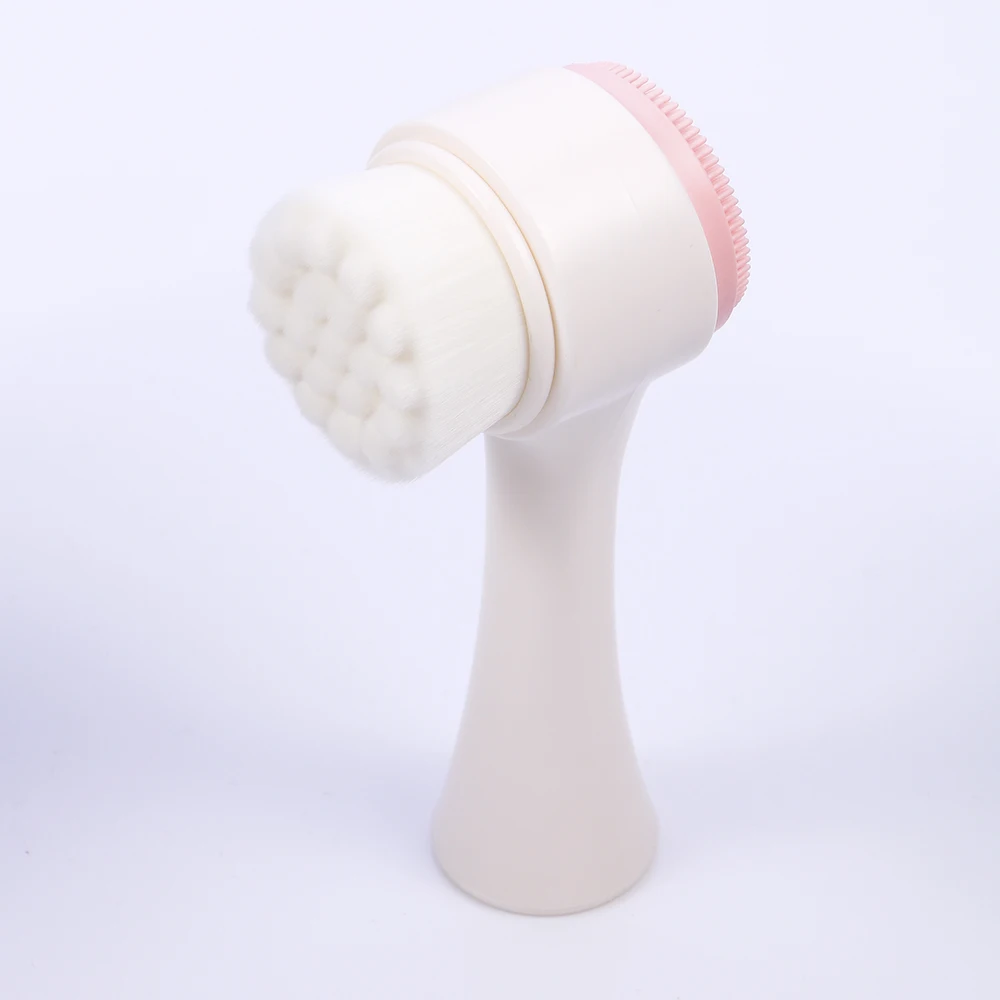 Comfortable Double Sides Facial Deep Cleansing Brush Face Skin Care