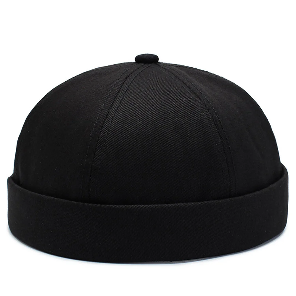 New Brimless Hat Men Docker Cap Women 