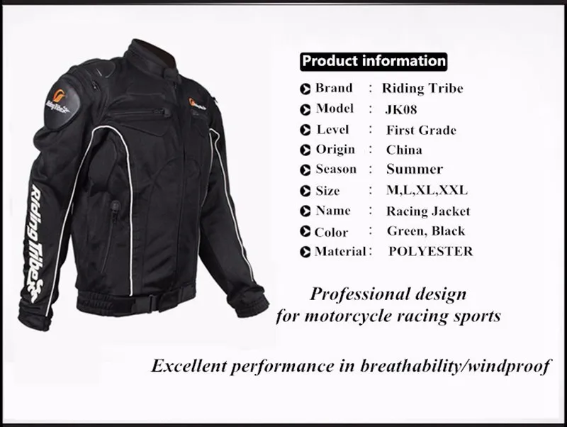 1 шт., Мужская Мото Гонки на мотоциклах, куртка для мотокросса, защитное снаряжение, одежда с 5 накладками